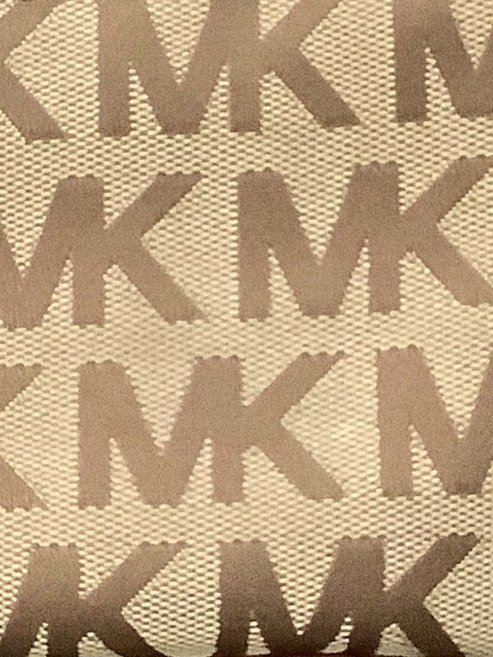 Michael Kors MK Monogram Jacquard Wristlet - Picture 8 of 8